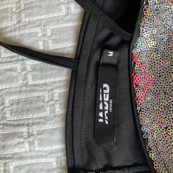 Jaded London sequin heart top - Picture 3 of 3